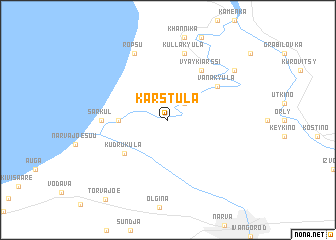 map of Karstula