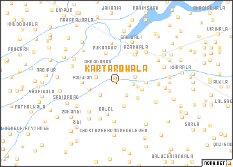 map of Kartarowāla