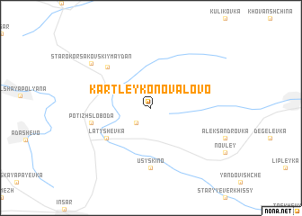 map of Kartley Konovalovo