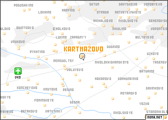 map of Kartmazovo