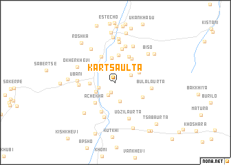 map of Kartsaulta