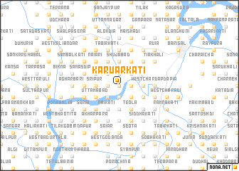 map of Karuārkāti
