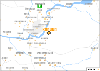 map of Karuga