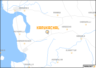 map of Karukachal