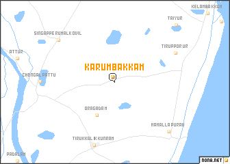 map of Karumbākkam