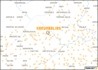 map of Karumb Aliās