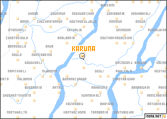 map of Karuna