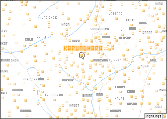map of Karūn Dhara