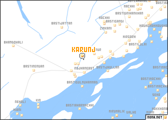 map of Karunj