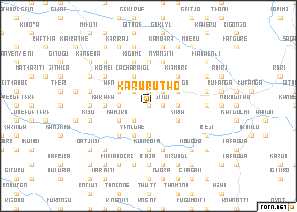 map of Karuru Two