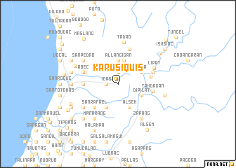 map of Karusiquis