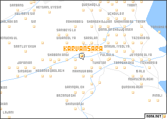 map of Kārvānsarā