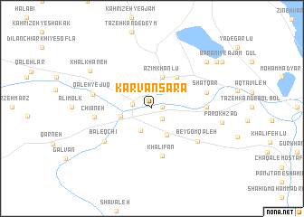 map of Kārvānsarā