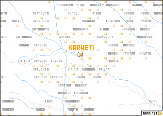 map of Karweti