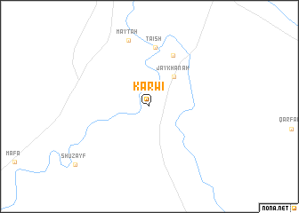 map of Karwī