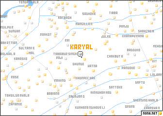 map of Karyāl