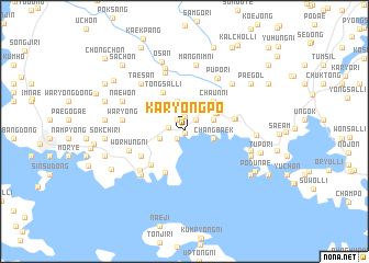 map of Karyongp\