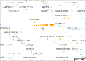 map of Karyy Khutor