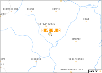 map of Kasabuka