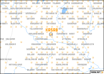 map of Kasab