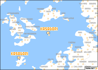 map of Kasado-ri