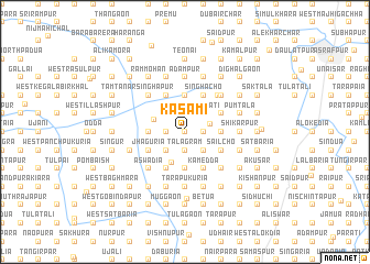 map of Kasāmi