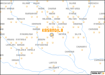 map of Kasandila