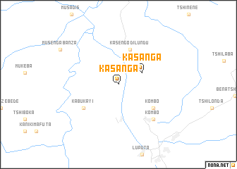 map of Kasanga