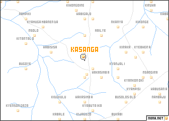 map of Kasanga