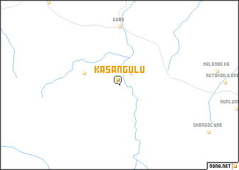 map of Kasangulu