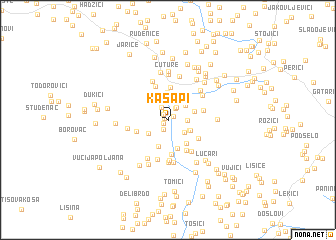 map of Kasapi