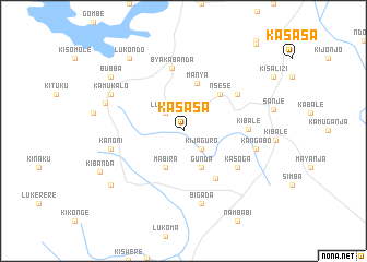 map of Kasasa