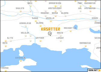 map of Kåsätter