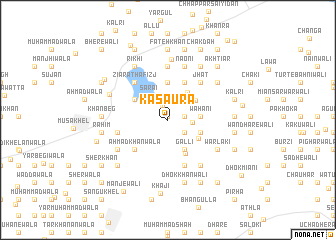 map of Kasaura