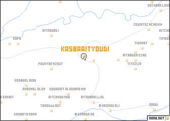 map of Kasba Aït Youdi