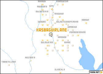 map of Kasba Guirlane