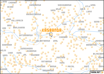 map of Kas Bānda