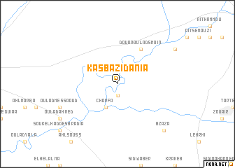 map of Kasba Zidania