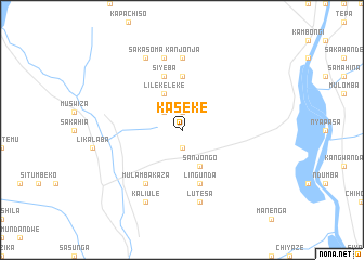 map of Kaseke