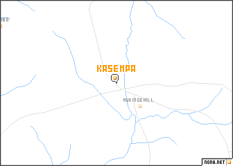map of Kasempa