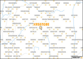 map of Kasengbe