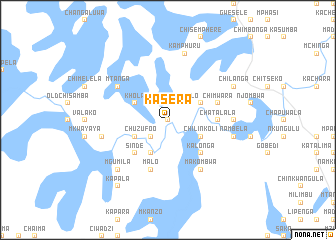 map of Kasera