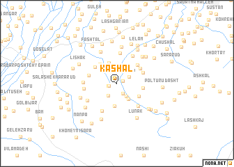 map of Kashal