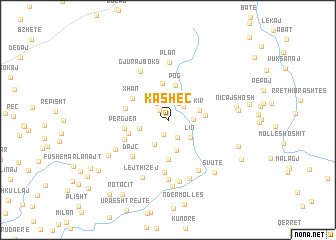 map of Kashec