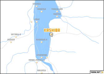 map of Kashiba