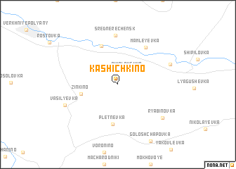 map of Kashichkino