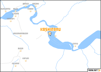 map of Kashiramu