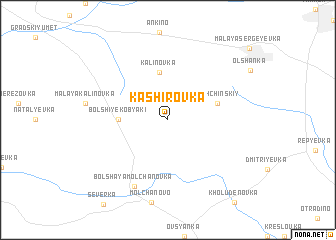 map of Kashirovka