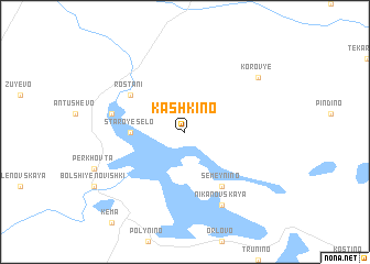 map of Kashkino