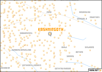 map of Kashmir Goth